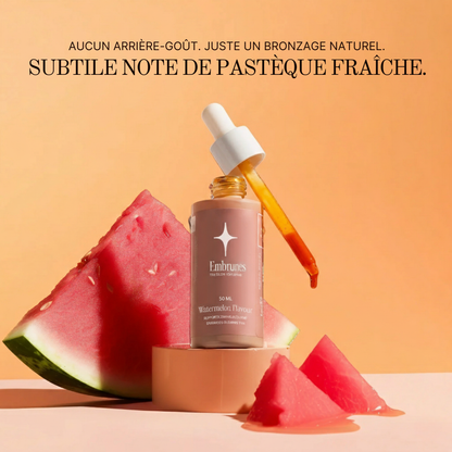 Gouttes de bronzage Embrunes - L'éclat que vous buvez
